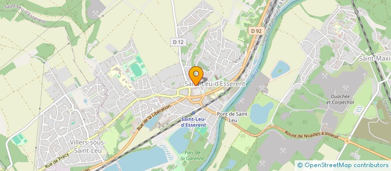 localisation de l'entreprise HR23  SAINT-LEU-D'ESSERENT