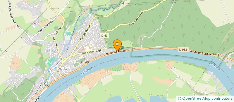 localisation de l'entreprise HR24  DUCLAIR