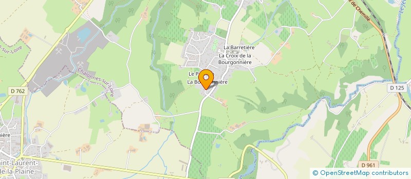 localisation de l'entreprise HR2I à CHALONNES-SUR-LOIRE
