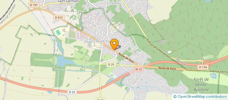 localisation de l'entreprise HR2JD  JOUARS-PONTCHARTRAIN