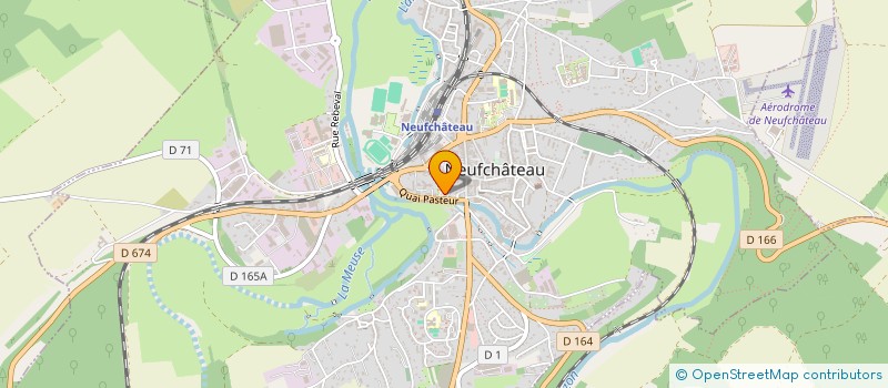 localisation de l'entreprise HR2S à NEUFCHATEAU