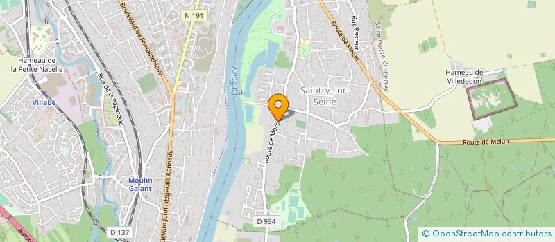 localisation de l'entreprise HRA SERVICES à SAINTRY-SUR-SEINE