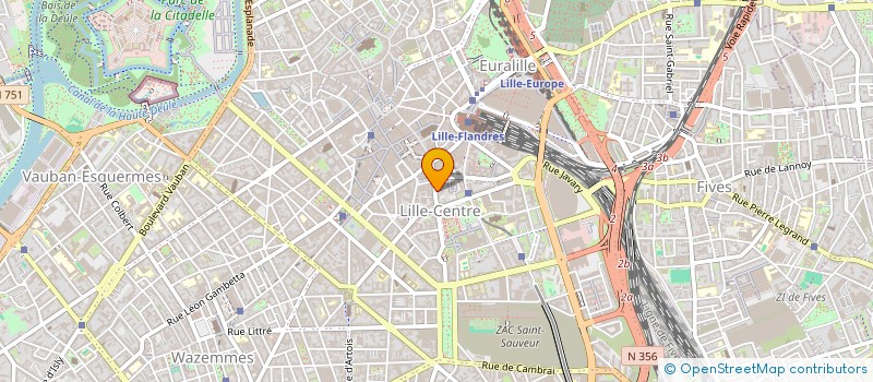 localisation de l'entreprise HRB à LILLE