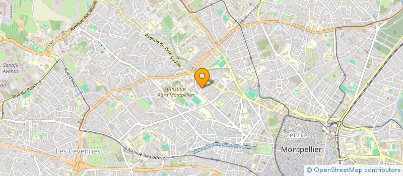 localisation de l'entreprise HRC BATIMENT à MONTPELLIER