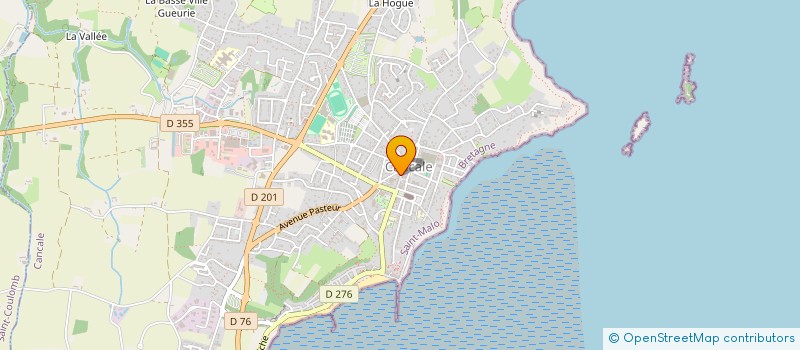 localisation de l'entreprise HRC BREIZH  CANCALE