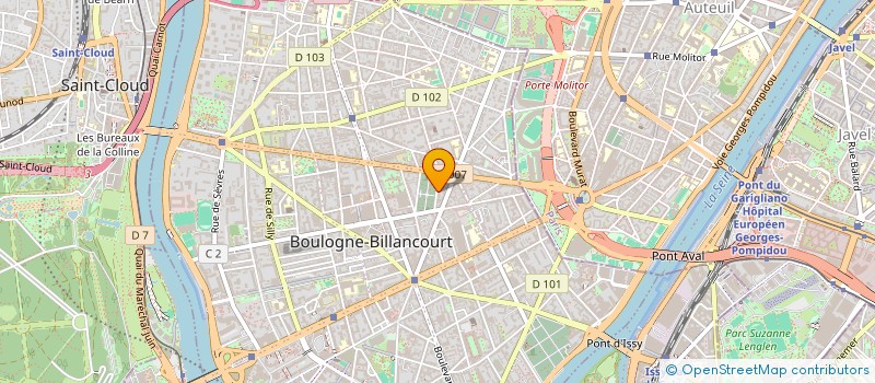 localisation de l'entreprise HRDS à BOULOGNE-BILLANCOURT