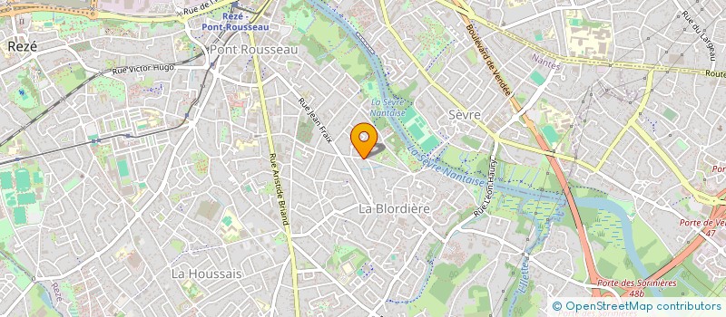 localisation de l'entreprise HRELEVATION  REZE