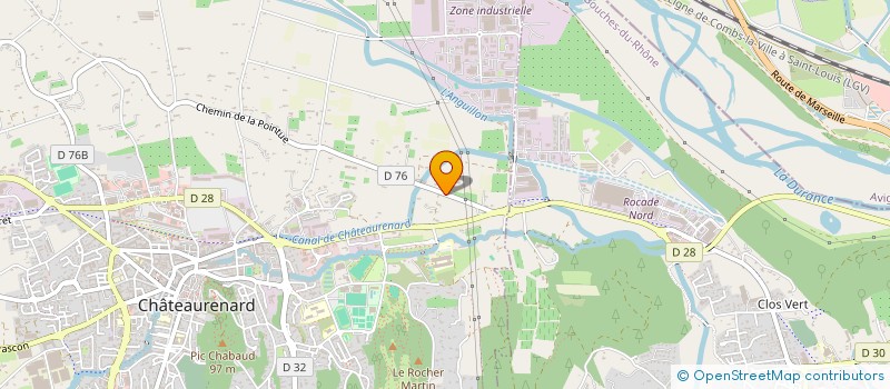 localisation de l'entreprise HRG  CHATEAURENARD