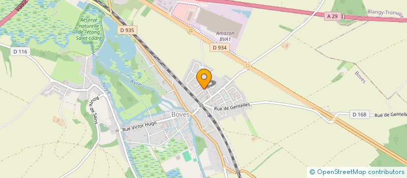 localisation de l'entreprise HRG IMMOBILIER à BOVES