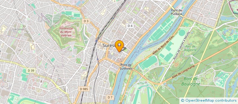 localisation de l'entreprise HRI à SURESNES