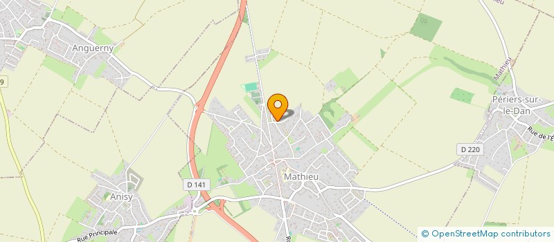 localisation de l'entreprise HRI IMMOBILIER  MATHIEU