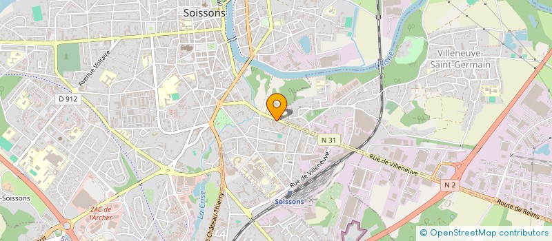 localisation de l'entreprise HRISTO MADZHAROV à SOISSONS
