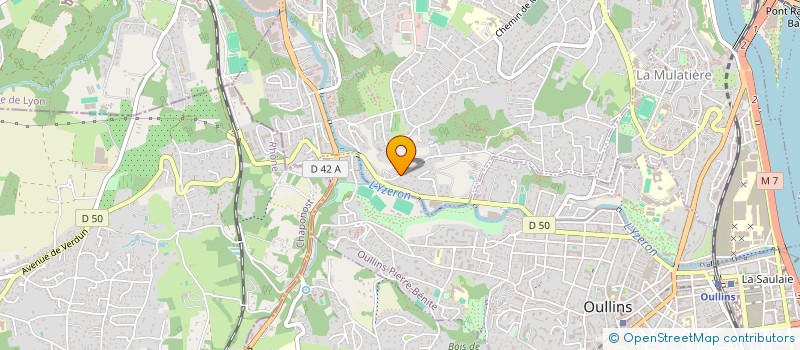 localisation de l'entreprise HRJC  SAINTE-FOY-LES-LYON