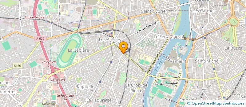 localisation de l'entreprise HRL à TOULOUSE