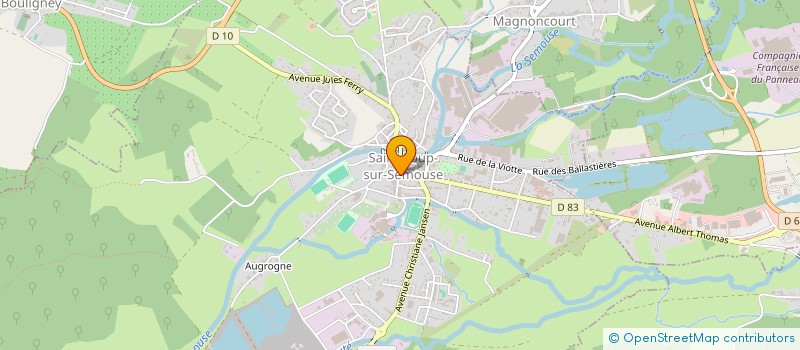 localisation de l'entreprise HRL IMMOBILIER  SAINT-LOUP-SUR-SEMOUSE