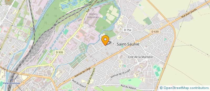 localisation de l'entreprise HRLC  SAINT-SAULVE