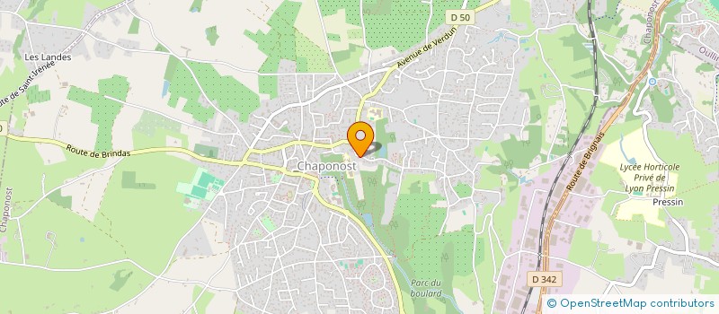 localisation de l'entreprise HRMAPS  CHAPONOST