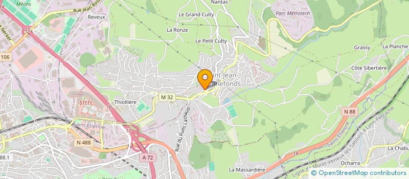 localisation de l'entreprise HRMS  SAINT-JEAN-BONNEFONDS