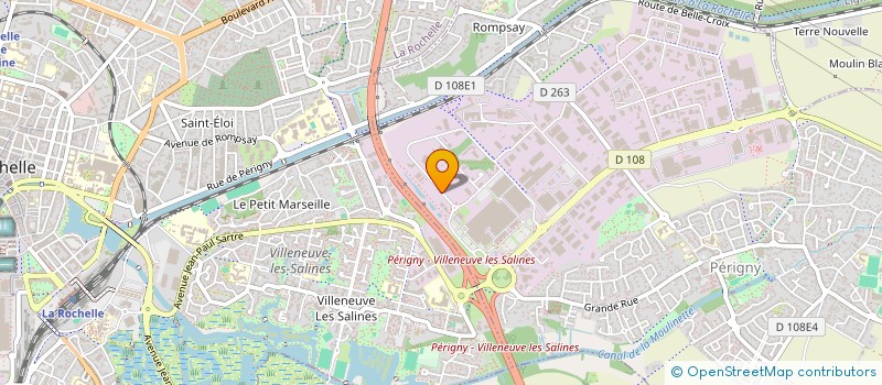 localisation de l'entreprise HROA  PERIGNY