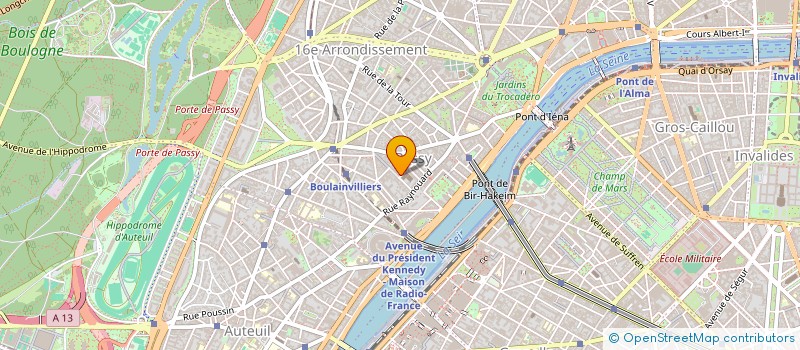 localisation de l'entreprise HRPM  PARIS