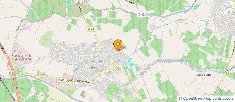 localisation de l'entreprise HRPNB  SALEILLES