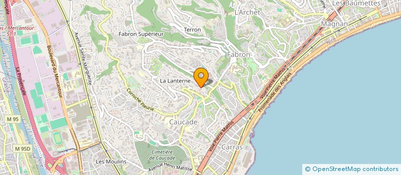 localisation de l'entreprise HRR ARCHITECTURE & DESIGN  NICE