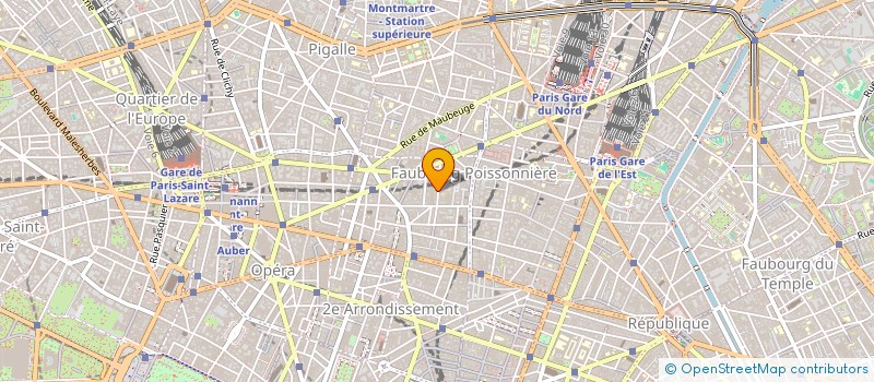 localisation de l'entreprise HRS PRODUCTIONS ET EDITIONS  PARIS