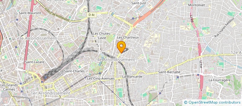 localisation de l'entreprise HRV à MARSEILLE
