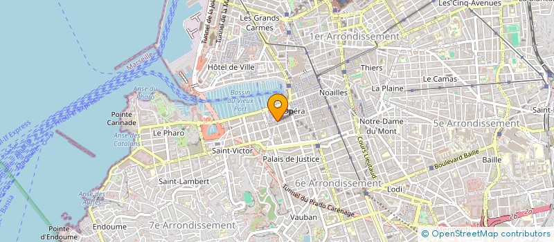 localisation de l'entreprise HRY 80 à MARSEILLE