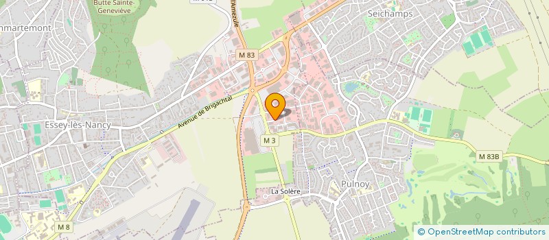 localisation de l'entreprise HRZ  ESSEY-LES-NANCY