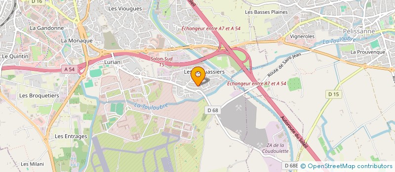 localisation de l'entreprise HS ELEC à SALON-DE-PROVENCE