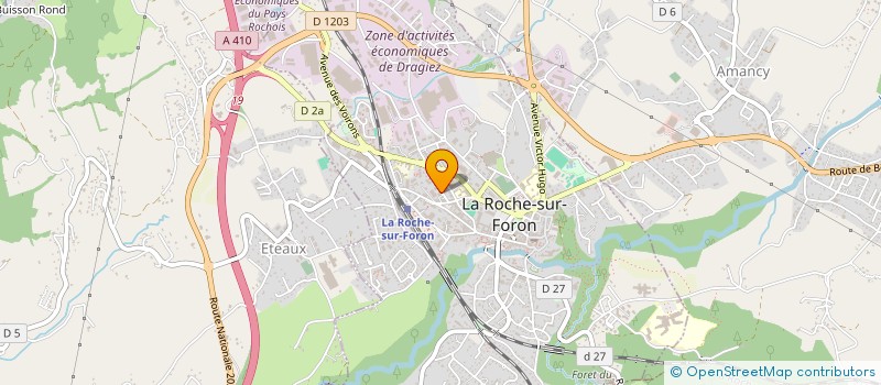 localisation de l'entreprise HS-NUISIBLES à LA ROCHE-SUR-FORON