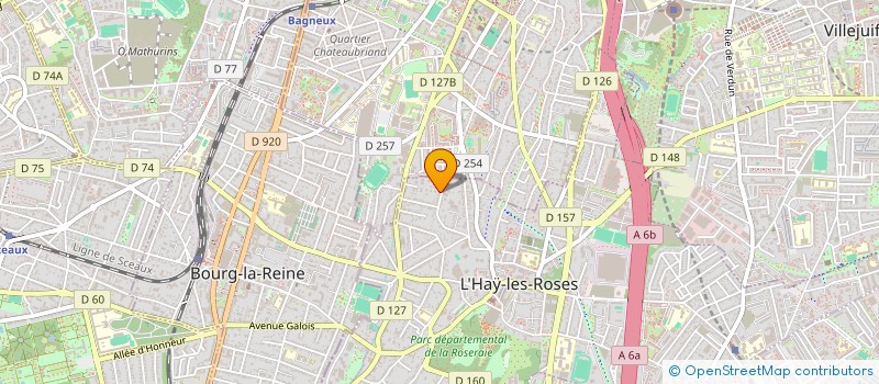 localisation de l'entreprise HS2A  L'HAY-LES-ROSES