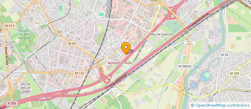 localisation de l'entreprise HS2A IMMO à LATTES