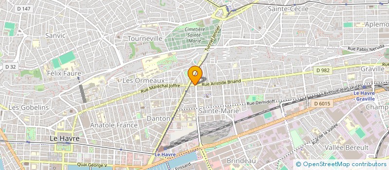 localisation de l'entreprise HS76 à LE HAVRE