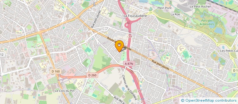 localisation de l'entreprise HSA HOME SERVICES ANJOU à LES PONTS-DE-CE