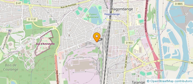 localisation de l'entreprise HSB à HAGONDANGE