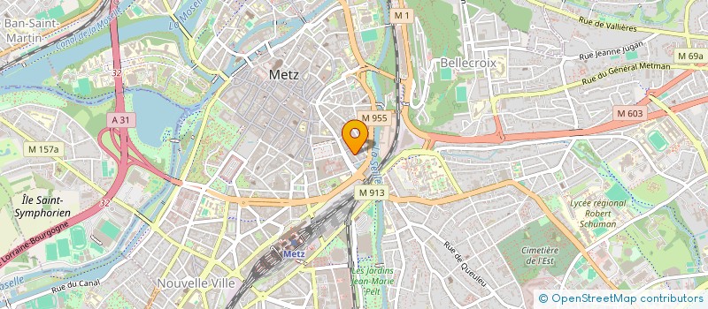 localisation de l'entreprise HSB  THIONVILLE