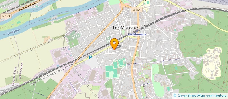 localisation de l'entreprise HSB BUSINESS à LES MUREAUX