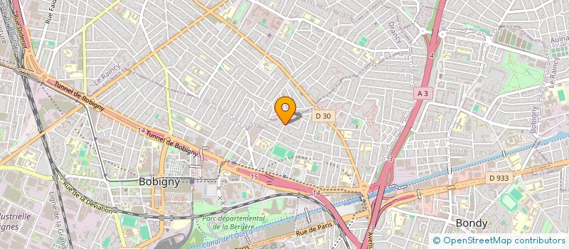 localisation de l'entreprise HSB CONSEIL  BOBIGNY