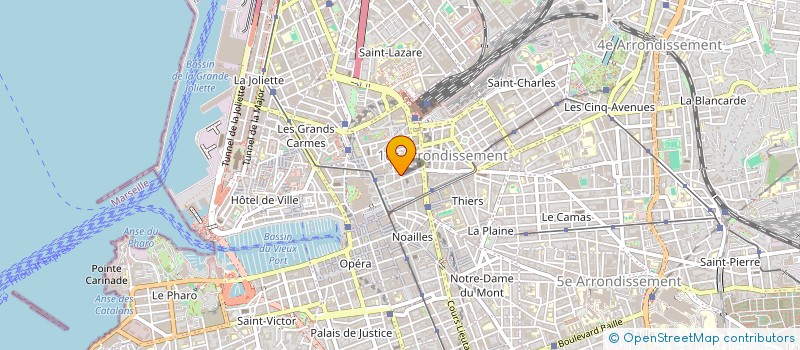 localisation de l'entreprise HSBA à MARSEILLE