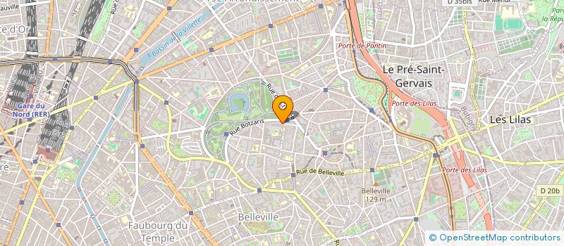 localisation de l'entreprise HSBD TRANS  PARIS