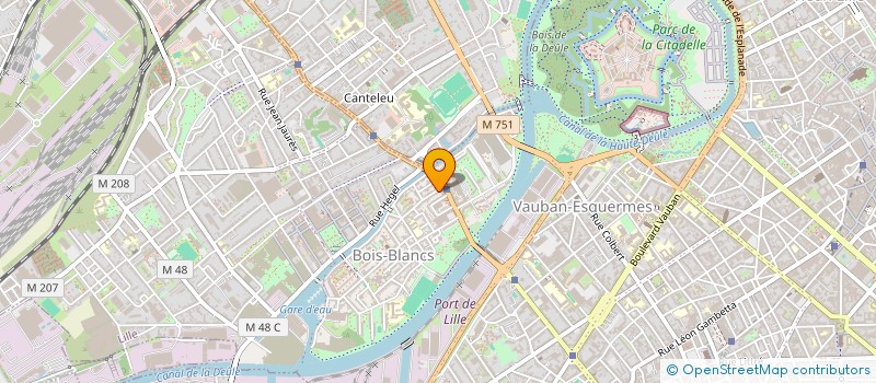 localisation de l'entreprise HSBE CONSEIL  LILLE