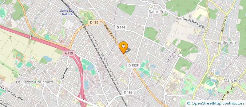 localisation de l'entreprise HSBL  SAINT-PRIX