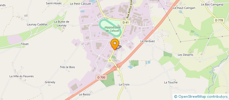 localisation de l'entreprise HSBM à LOUDEAC