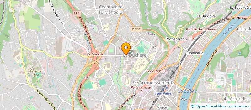 localisation de l'entreprise HSBM & CO  LYON