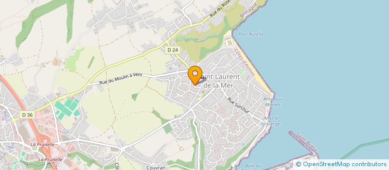 localisation de l'entreprise HSD à PLERIN