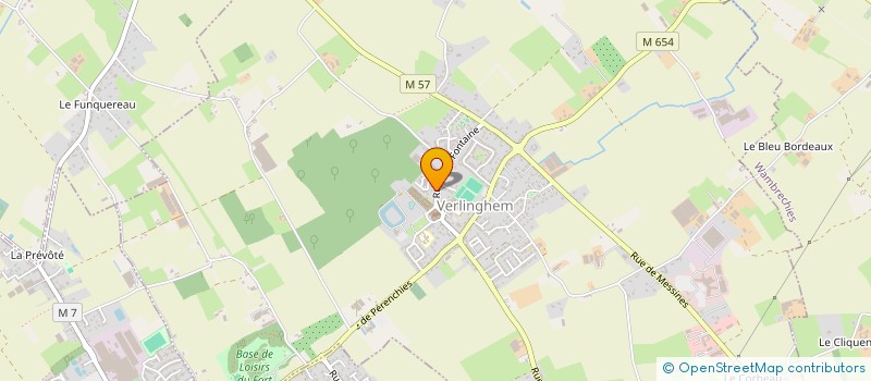 localisation de l'entreprise HSD - CONSTITUTION  VERLINGHEM