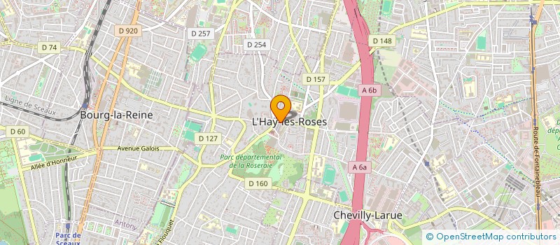 localisation de l'entreprise HSDC IMMOBILIER  L'HAY-LES-ROSES