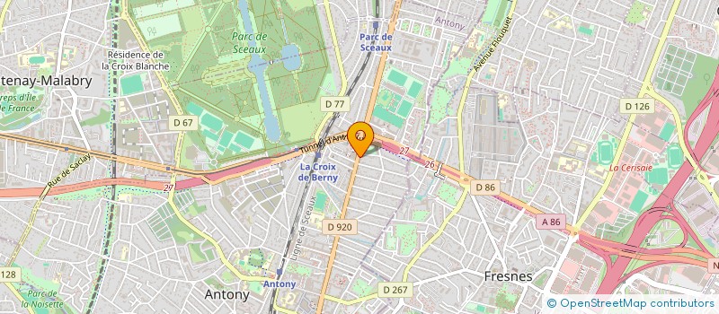 localisation de l'entreprise HSE à ANTONY